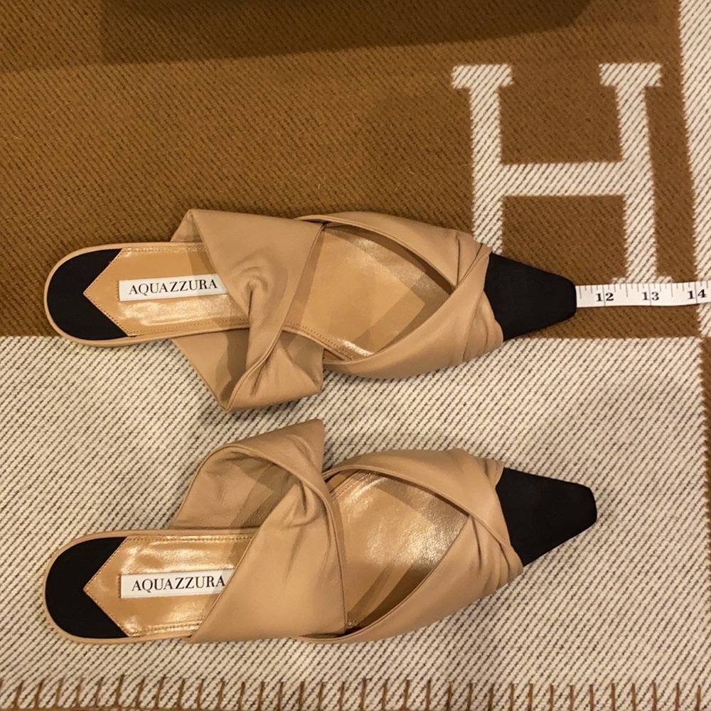 Aquazzura twist flat mules - Picture 6 of 9